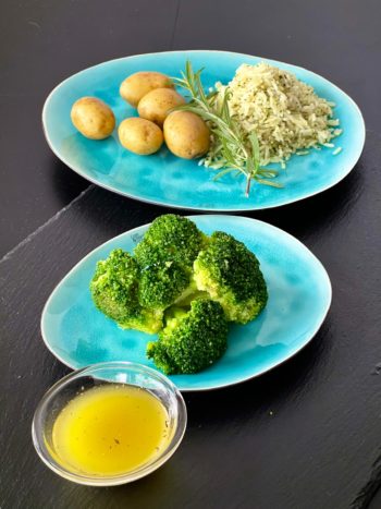 frisch vom Lavasteingrill gegrillte Dorade mit Zitronenölvinigrette - Image 4