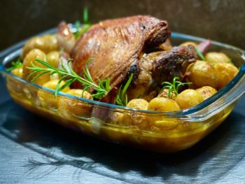 Langsam gegarte Lammkeule aus dem Backofen - Image 2